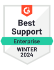 Best Support Enterprise Winter 2024